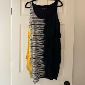 Elizabeth and James black and yellow